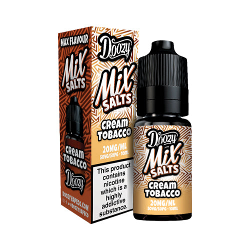 Doozy Mix Salts Cream Tobacco Nic Salt