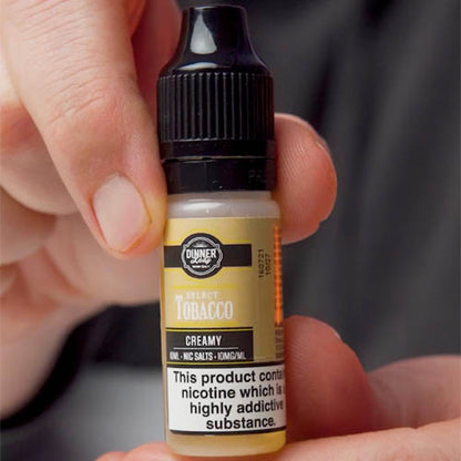 Dinner Lady Select Tobacco Creamy Nic Salt