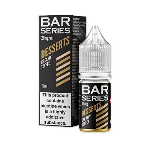 Bar Series Desserts Creamy Toffee Nic Salt