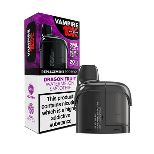 Vampire Vape 10K Prefilled Pod + Refill Container