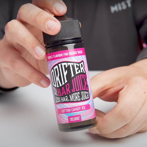 cotton candy ice vape juice Drifter Bar Juice Cotton Candy Ice 100ml Shortfill