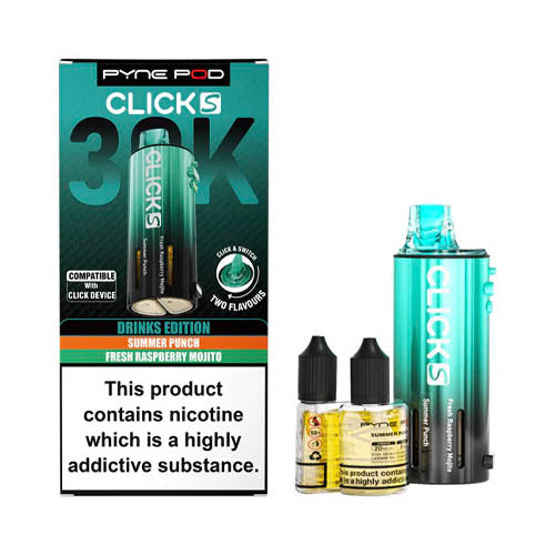 Pyne Pod Click S 30K Prefilled Pod + Refill Container