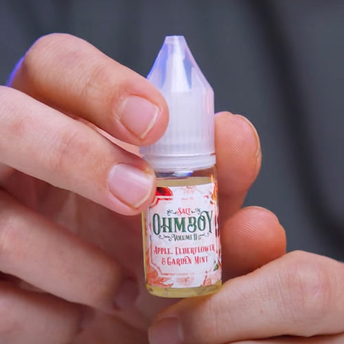 Ohm Boy Apple Elderflower and Garden Mint Nic Salt