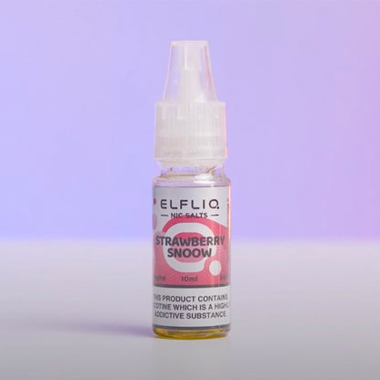 ELFLIQ Strawberry Snoow (Strawberry Ice Cream) Nic Salt 