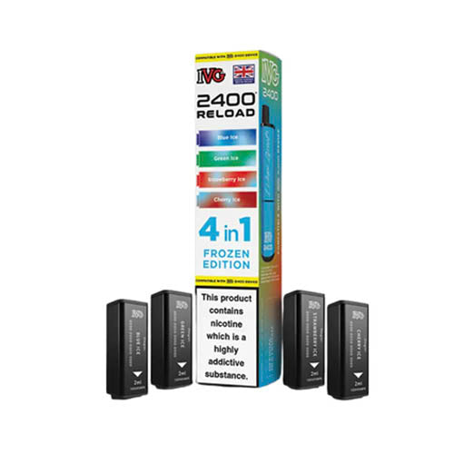 IVG 2400 Reload Multi Flavour Edition Prefilled Pods X4