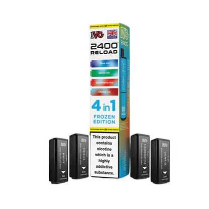 IVG 2400 Reload Multi Flavour Edition Prefilled Pods X4