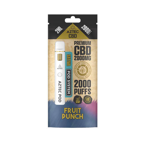 Aztec CBD 2000mg Starter Prefilled Pod Kit