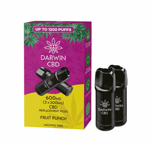 Darwin CBD 600mg Prefilled Pods X2