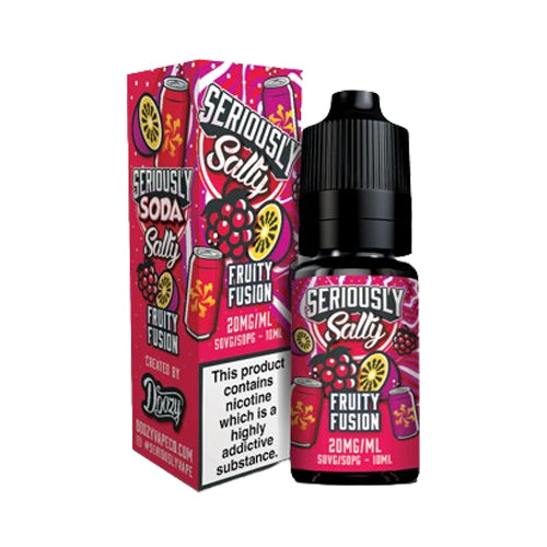 Seriously Salty Soda Fruity Fusion Nic Salt
