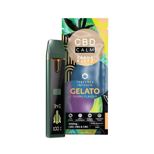 CBD Calm CANNABLITZ 1800mg Prefilled Pod Kit