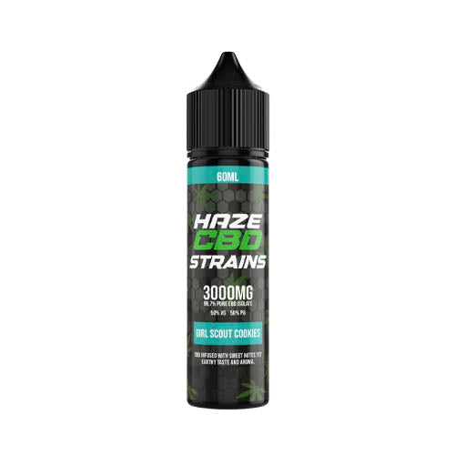 Haze CBD Strains - Girl Scout Cookies - 50ml 3000mg