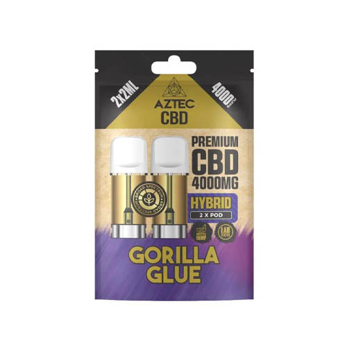Aztec CBD 4000mg Prefilled Pods X2
