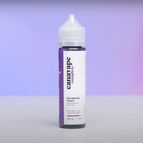 CBD E-Liquid 1800mg Granddaddy Purple 50ml | Canavape