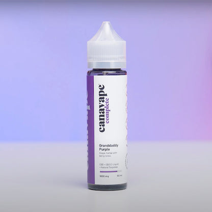 CBD E-Liquid 1800mg Granddaddy Purple 50ml | Canavape CBD E-Liquid 1800mg Granddaddy Purple 50ml | Canavape
