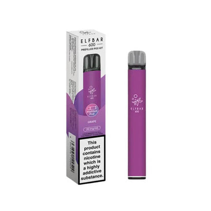 Elf Bar 600 Prefilled Pod Kit