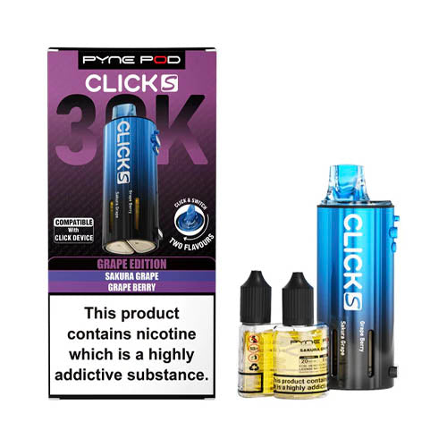 Pyne Pod Click S 30K Prefilled Pod + Refill Container