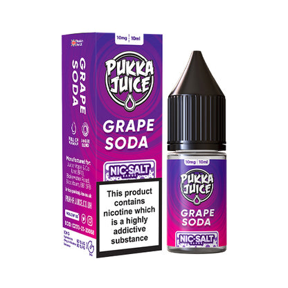 Pukka Juice Grape Soda Nic Salt