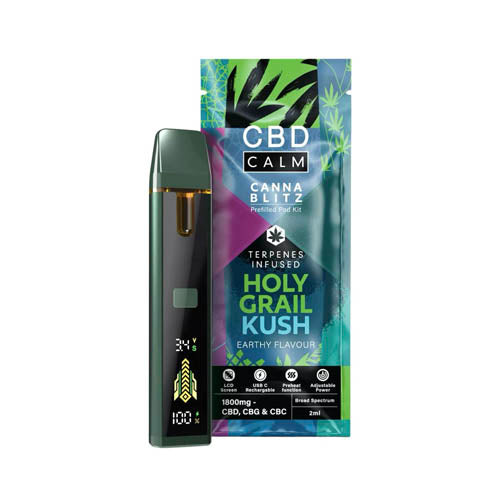 CBD Calm CANNABLITZ 1800mg Prefilled Pod Kit