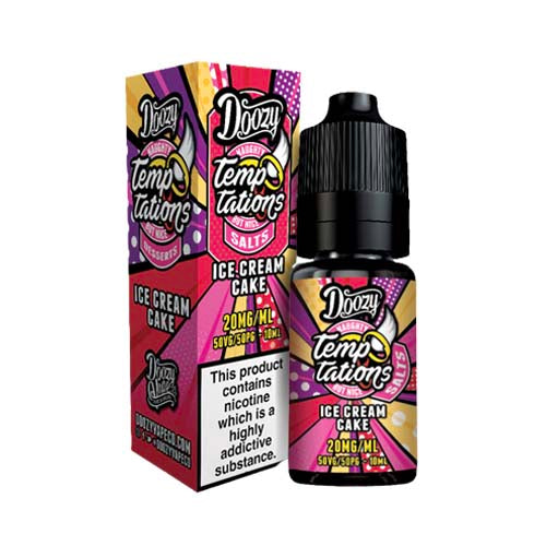 Doozy Temptations Ice Cream Cake Nic Salt 