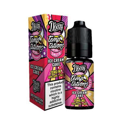 Doozy Temptations Ice Cream Cake Nic Salt 