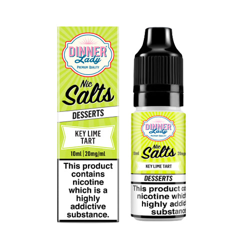 Dinner Lady Key Lime Tart Nic Salt