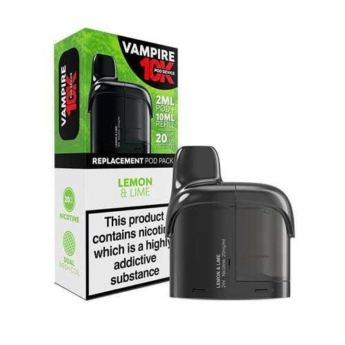 Vampire Vape 10K Prefilled Pod + Refill Container
