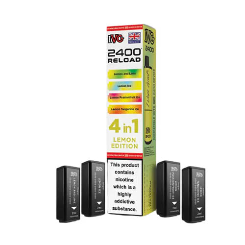 IVG 2400 Reload Multi Flavour Edition Prefilled Pods X4
