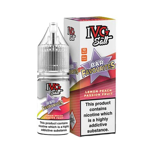 IVG Salt Bar Favourites Lemon Peach Passion Fruit Nic Salt