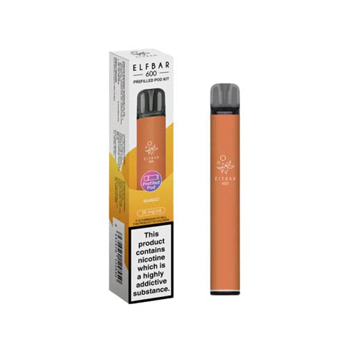 Elf Bar 600 Rechargeable Pod Kit | 600 Puffs | Fast Charging Elf Bar 600 Rechargeable Pod Kit | 600 Puffs | Fast Charging