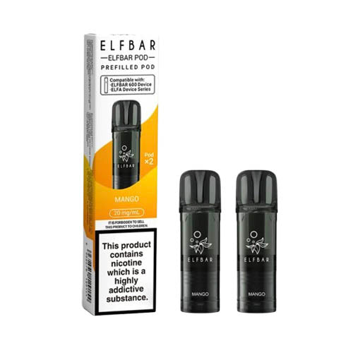 Elf Bar 600 Prefilled Pods X2