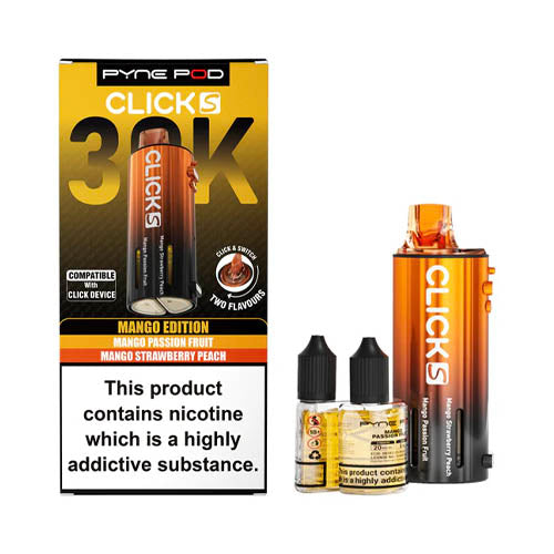 Pyne Pod Click S 30K Prefilled Pod + Refill Container