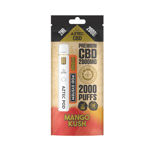 Aztec CBD 2000mg Starter Prefilled Pod Kit