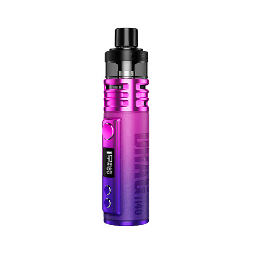 Voopoo DRAG H40 Pod Kit 40W - 5ml Pod & 1500mAh Battery Voopoo DRAG H40 Pod Kit 40W - 5ml Pod & 1500mAh Battery