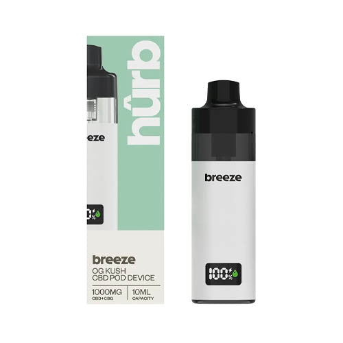 Hurb Breeze CBD + CBG Prefilled Pod Kit