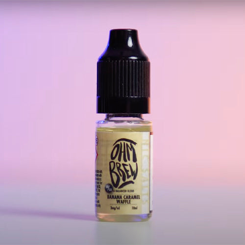 Ohm Brew Banana Caramel Waffle Nic Salt