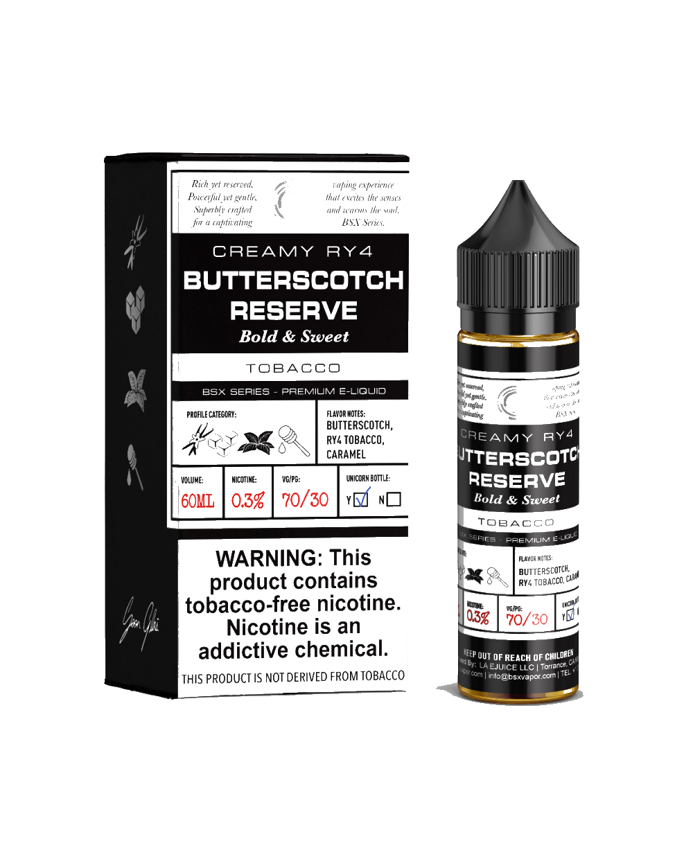 Glas Basix - Butterscotch Reserve 50ml