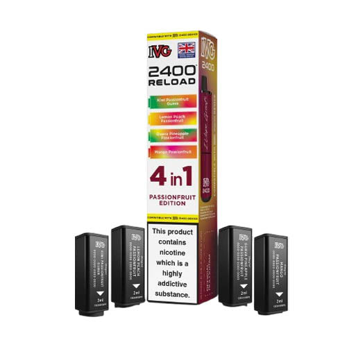 IVG 2400 Reload Multi Flavour Edition Prefilled Pods X4