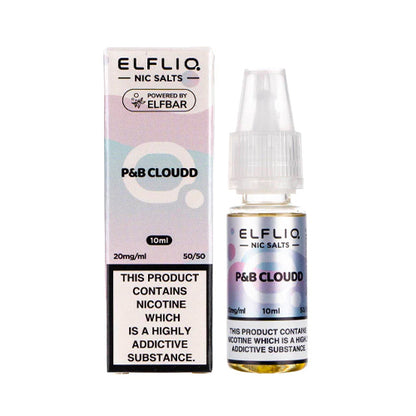 ELFLIQ P&amp;B Cloudd (Cotton Candy Ice) Nic Salt