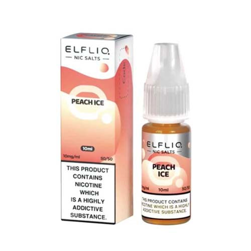 ELFLIQ Peach Ice Nic Salt 