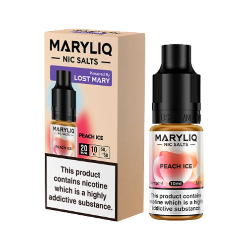 Lost Mary MaryLiq Peach Ice Nic Salt