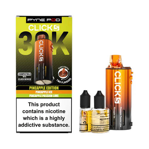 Pyne Pod Click S 30K Prefilled Pod + Refill Container