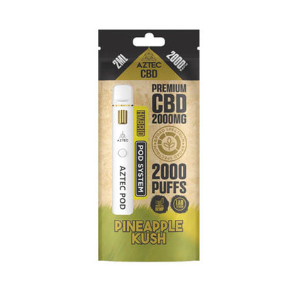 Aztec CBD 2000mg Starter Prefilled Pod Kit
