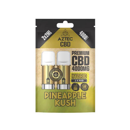Aztec CBD 4000mg Prefilled Pods X2