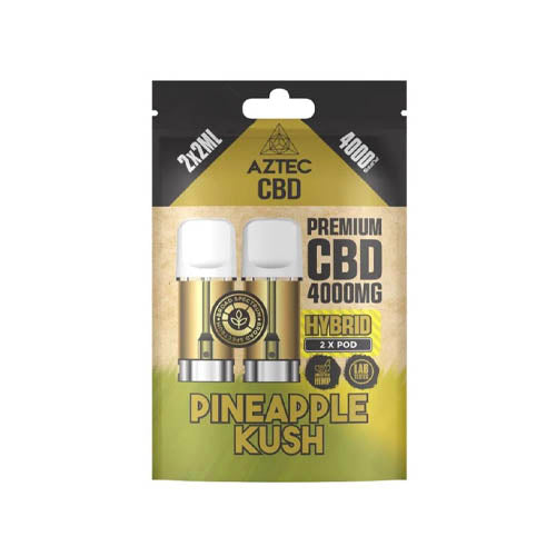 Aztec CBD 4000mg Prefilled Pods X2