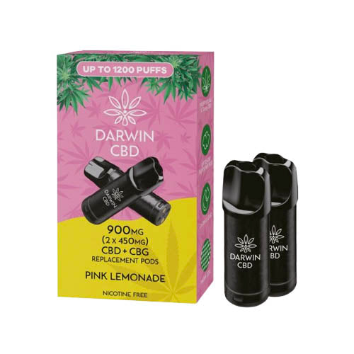 Darwin CBD 900mg Prefilled Pods X2
