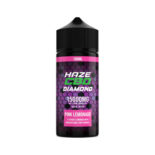Haze CBD Diamond - Pink Lemonade - 100ml 15000mg