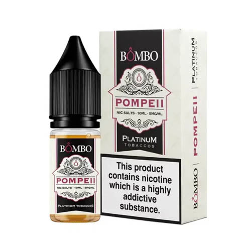 Bombo Platinum Tobaccos Pompeii Nic Salt