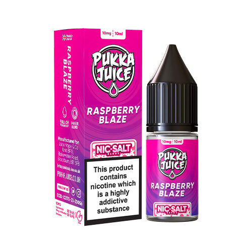 Pukka Juice Raspberry Blaze Nic Salt