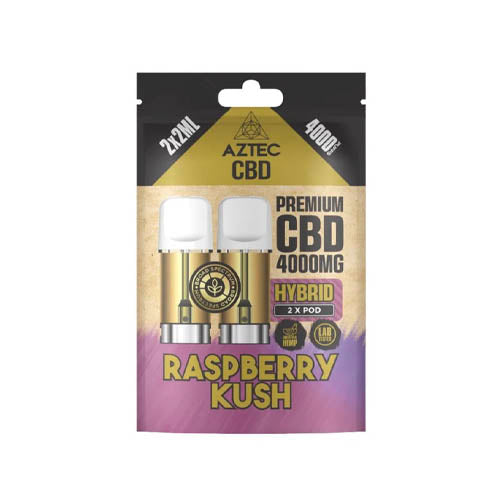Aztec CBD 4000mg Prefilled Pods X2