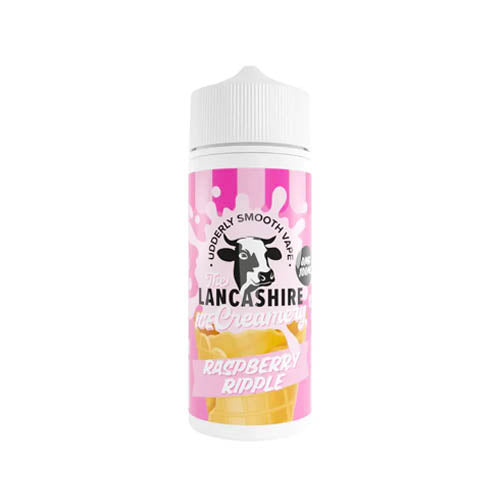 The Lancashire Ice Creamery - Raspberry Ripple 100ml